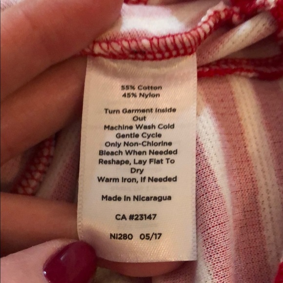 EUC T by Talbots Cotton blend top Medium Petite - Picture 5 of 5